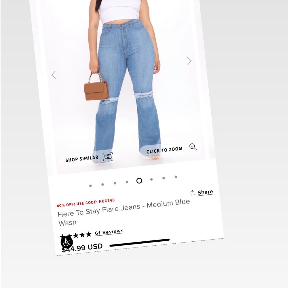 Flare jeans